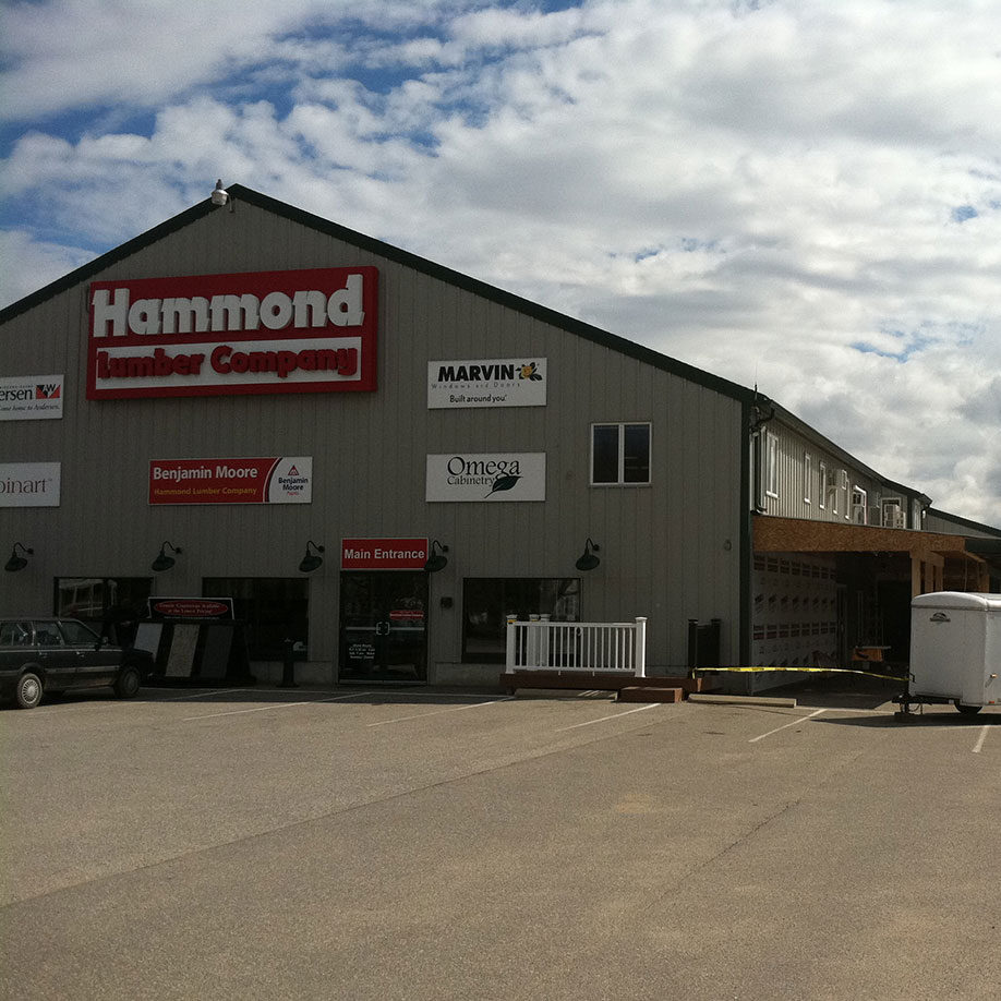 Hammond Lumber Steel Building