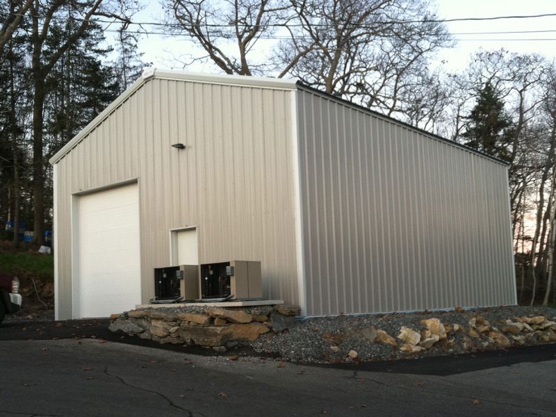 South Bristol Co-op Freezer Building, built by Zander P Lee General Contractor